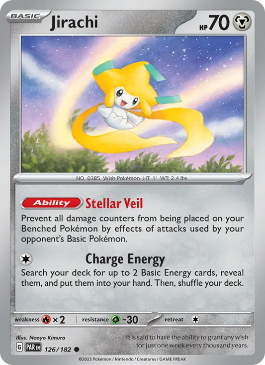 Jirachi 126 Paradox Rift Pokesingles