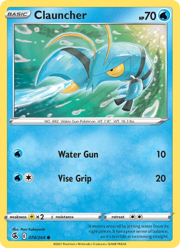Clauncher 74 Fusion Strike Pokesingles