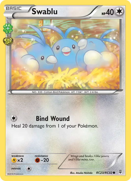 Swablu RC23 Generations Pokesingles