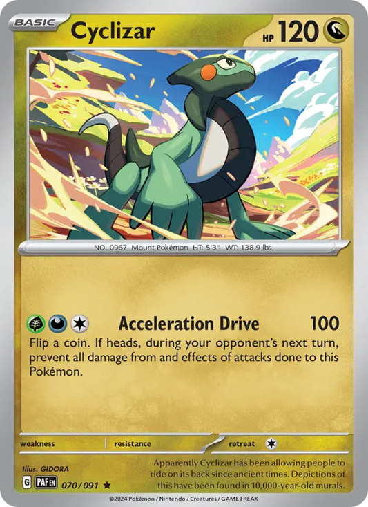 Cyclizar 70 Paldean Fates Pokesingles