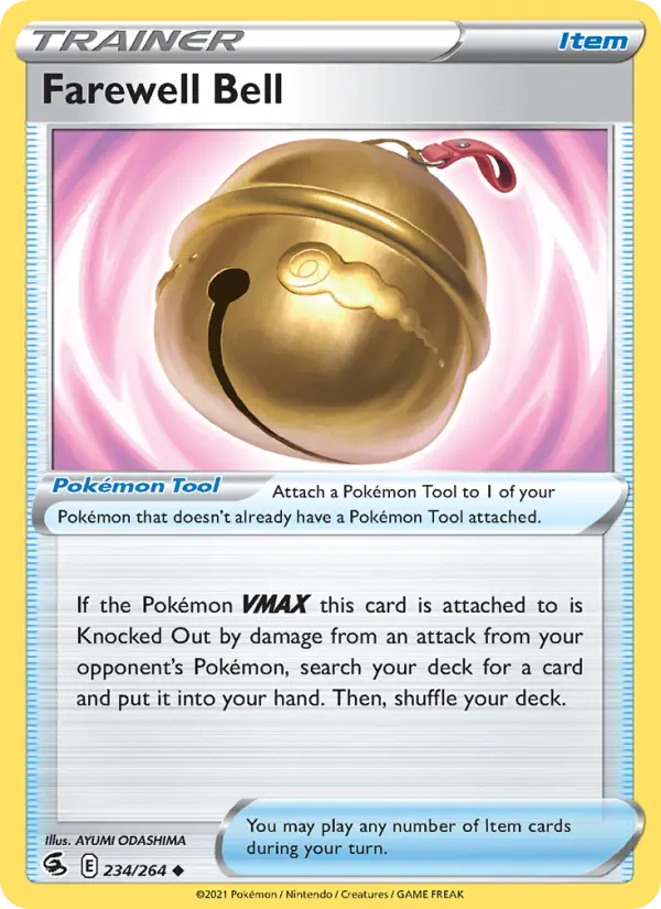 Farewell Bell 234 Fusion Strike Pokesingles