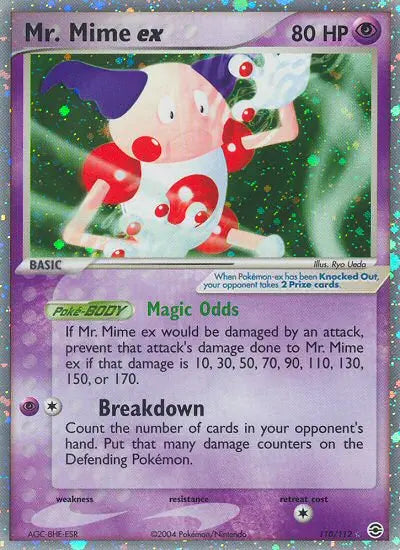 Mr. Mime ex 110 FireRed & LeafGreen Pokesingles