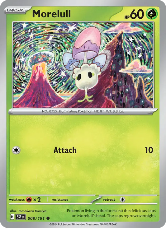 Morelull 8 Surging Sparks Pokesingles