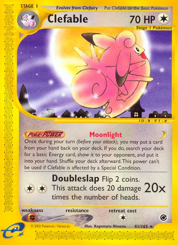 Clefable 41 Expedition Base Set Pokesingles