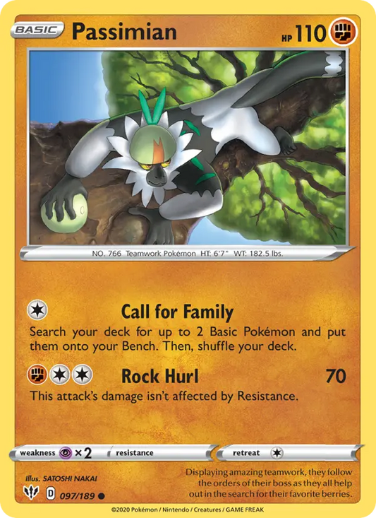 Passimian 97 Darkness Ablaze Pokesingles