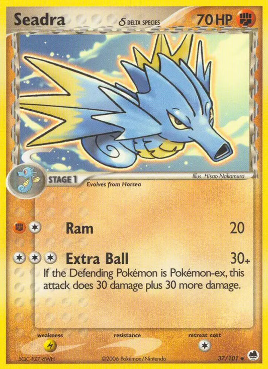 Seadra δ 37 Dragon Frontiers Pokesingles