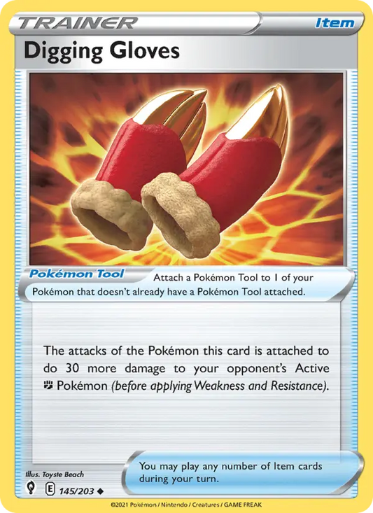 Digging Gloves 145 Evolving Skies Pokesingles