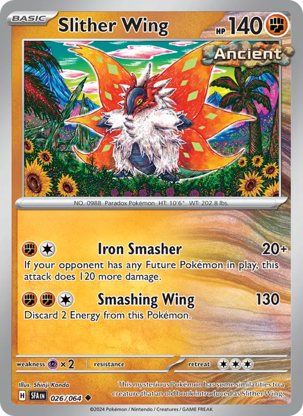Slither Wing 26 Shrouded Fable Pokesingles