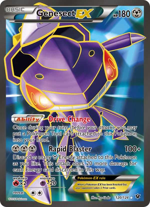 Genesect EX 120 Fates Collide Pokesingles