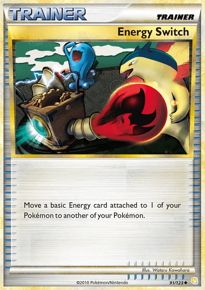 Energy Switch 91 HeartGold SoulSilver Pokesingles