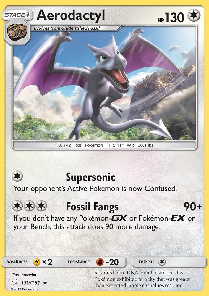Aerodactyl 130 Team Up Pokesingles
