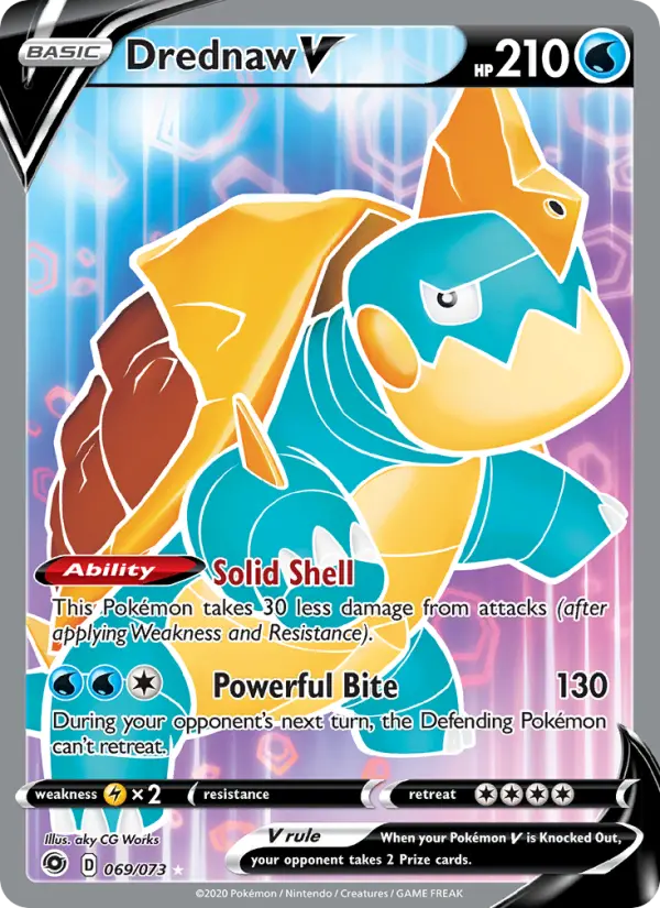 Drednaw V 69 Champion's Path Pokesingles