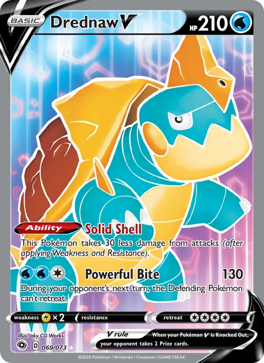 Drednaw V 69 Champion's Path Pokesingles