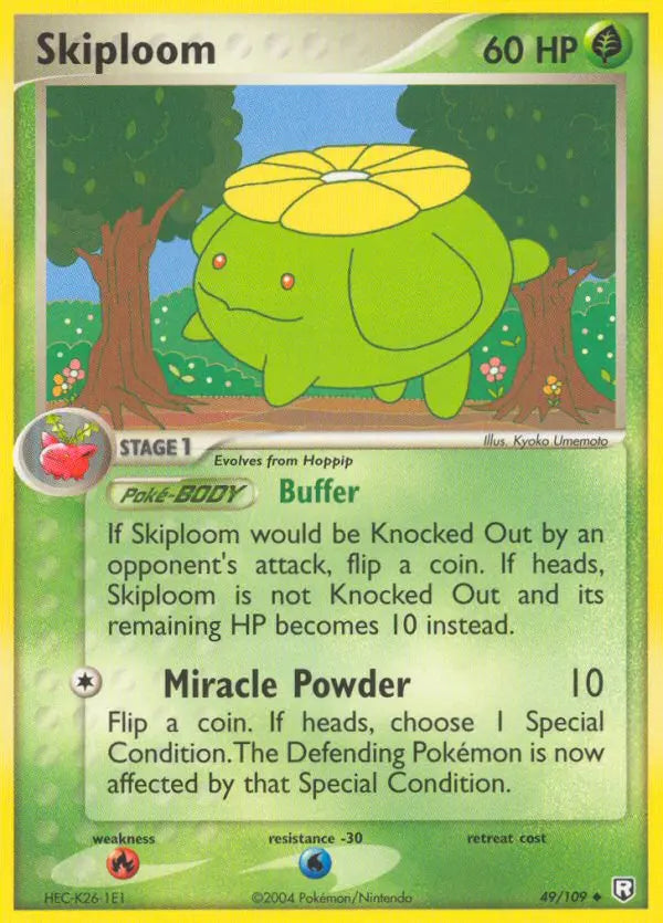 Skiploom 49 Team Rocket Returns Pokesingles