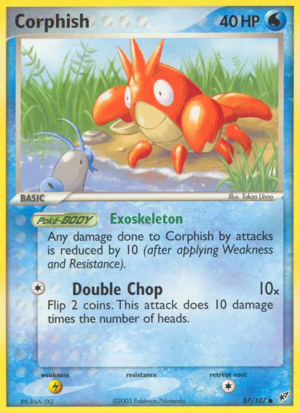 Corphish 57 Deoxys Pokesingles