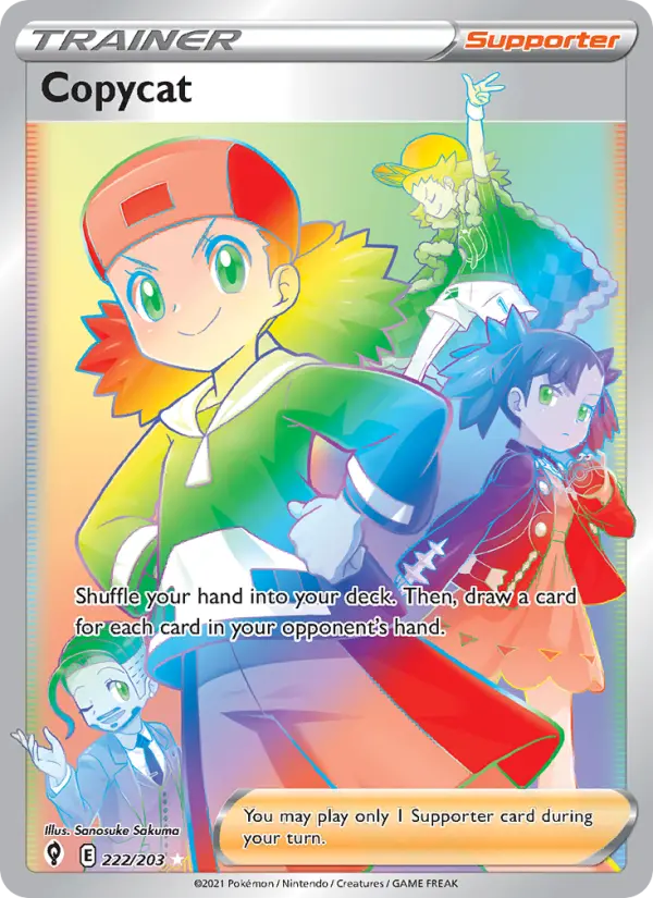 Copycat 222 Evolving Skies Pokesingles
