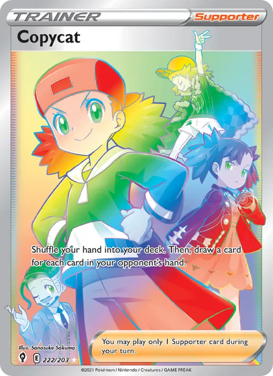Copycat 222 Evolving Skies Pokesingles