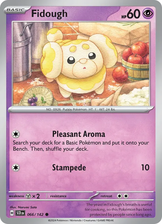 Fidough 66 Stellar Crown Pokesingles