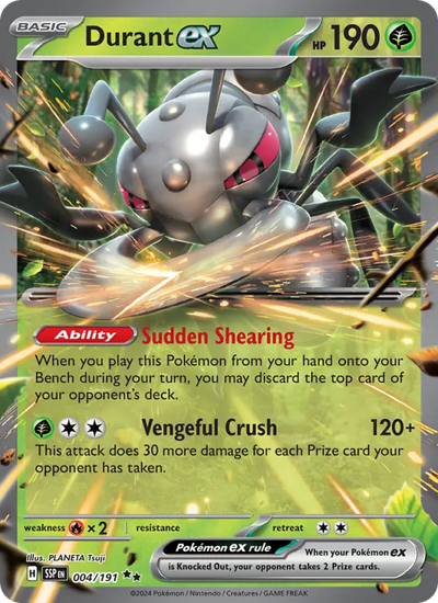 Durant ex 4 Surging Sparks Pokesingles