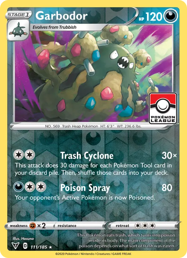 Garbodor 111 Vivid Voltage Pokesingles