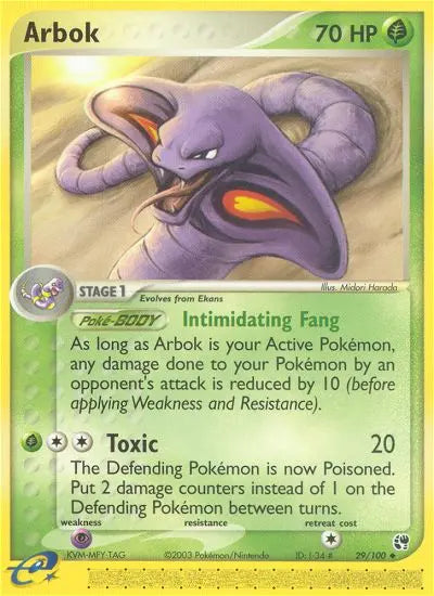 Arbok 29 Sandstorm Pokesingles
