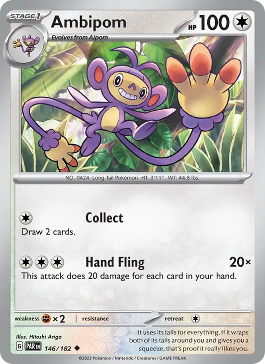 Ambipom 146 Paradox Rift Pokesingles