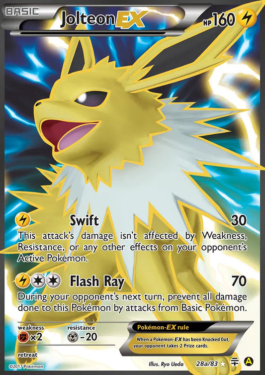 Jolteon-EX 28a Generations Pokesingles
