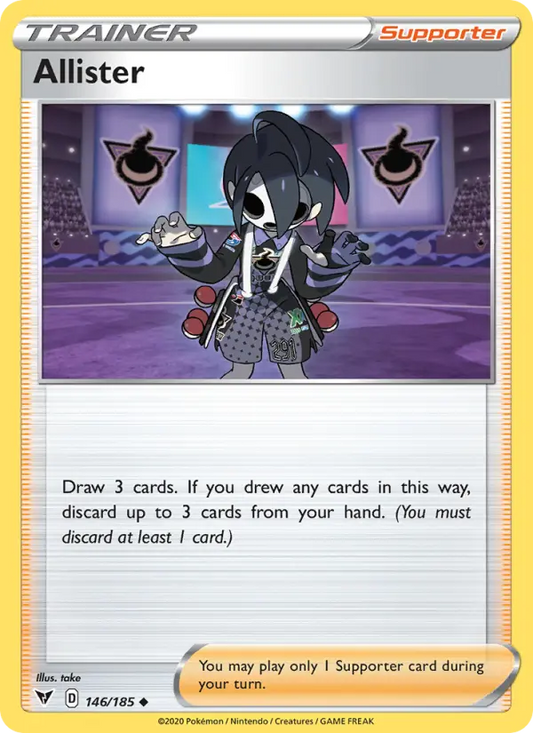 Allister 146 Vivid Voltage Pokesingles