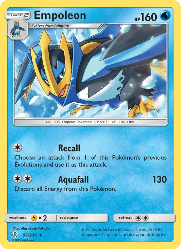 Empoleon 56 Cosmic Eclipse Pokesingles