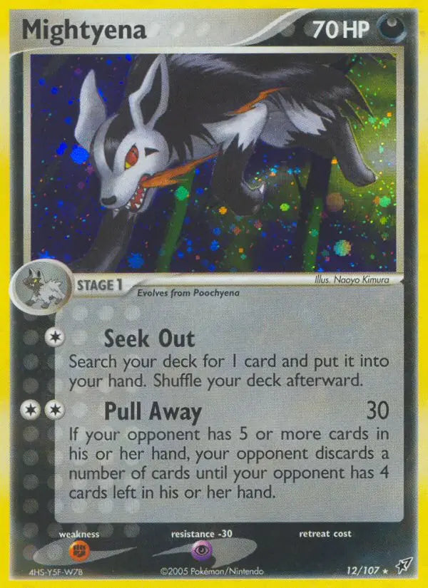 Mightyena 12 Deoxys Pokesingles