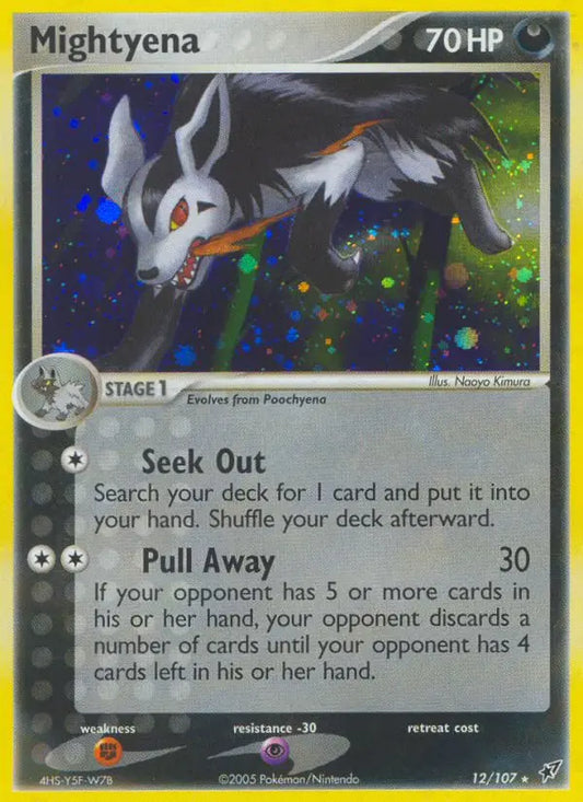 Mightyena 12 Deoxys Pokesingles
