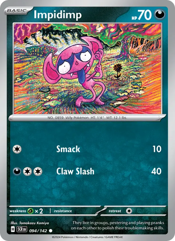 Impidimp 94 Stellar Crown Pokesingles
