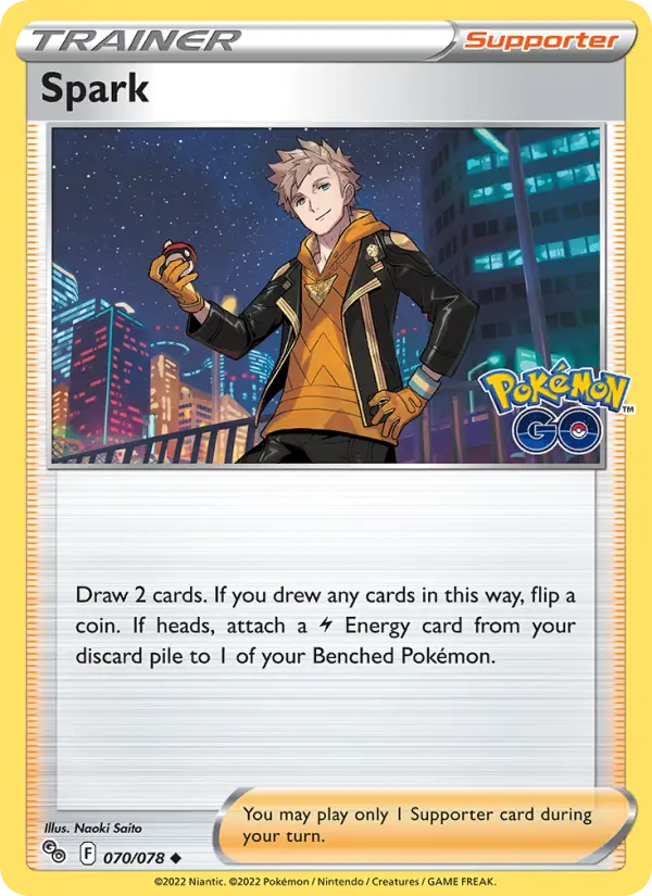 Spark 70 Pokémon GO Pokesingles