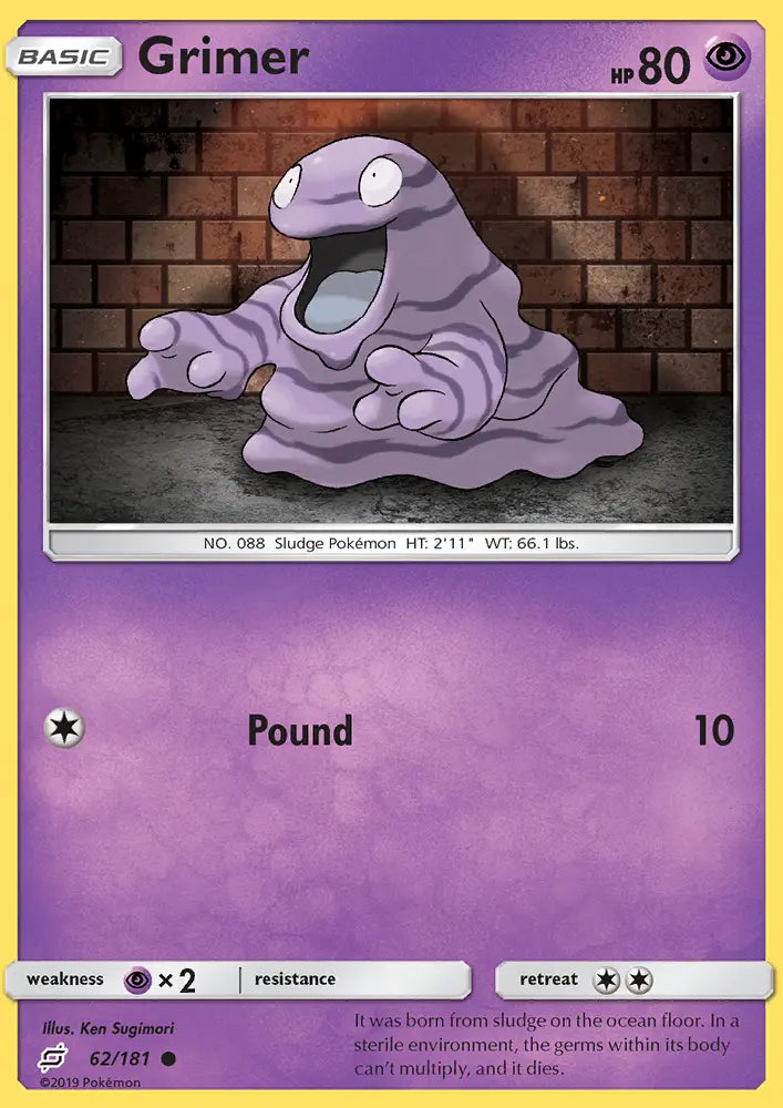 Grimer 62 Team Up Pokesingles