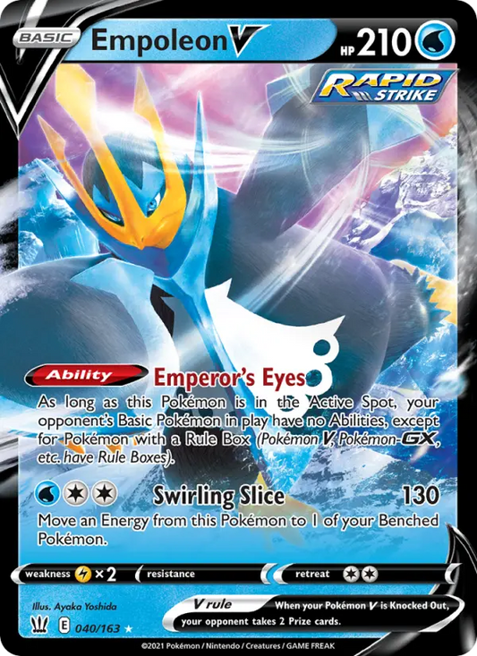 Empoleon V 40 Battle Styles Pokesingles