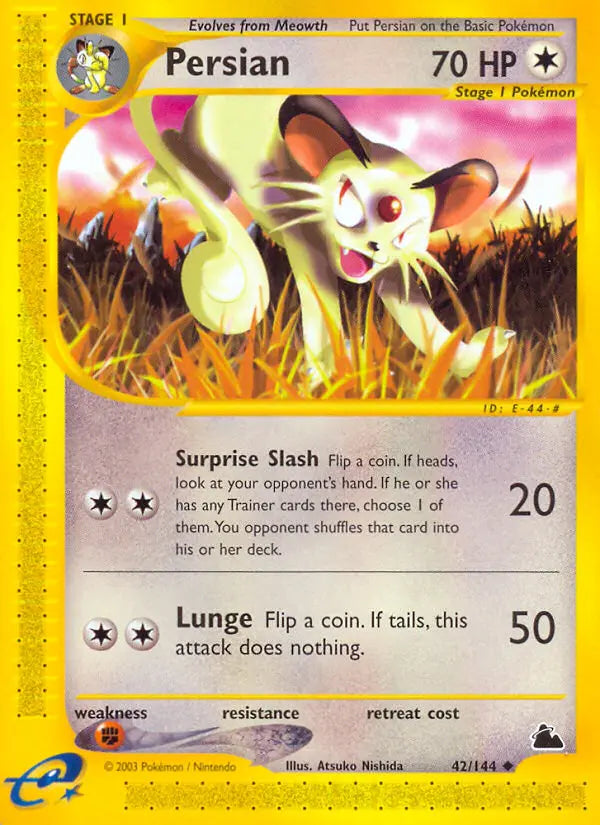 Persian 42 Skyridge Pokesingles