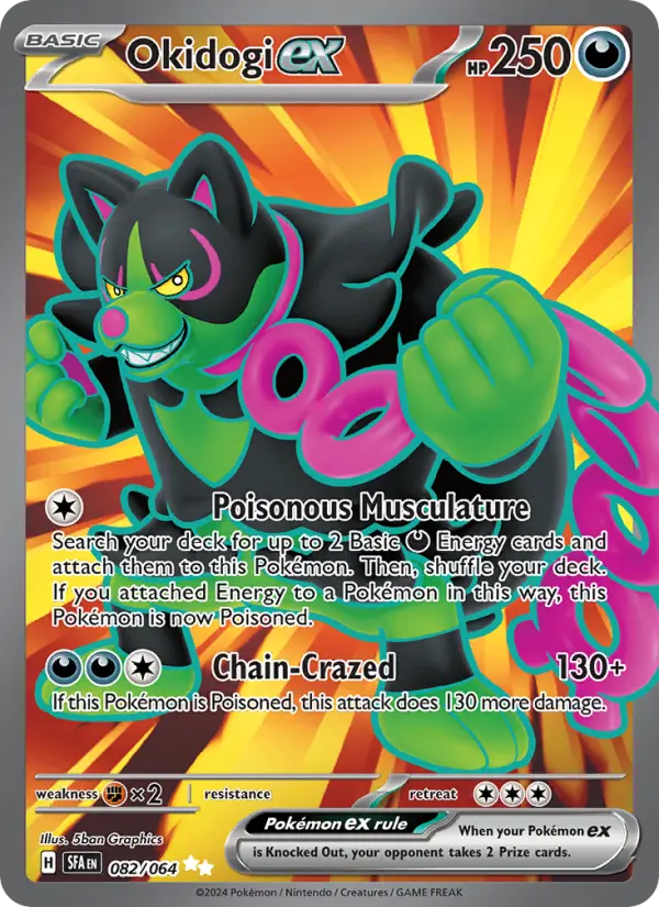 Okidogi ex 82 Shrouded Fable Pokesingles