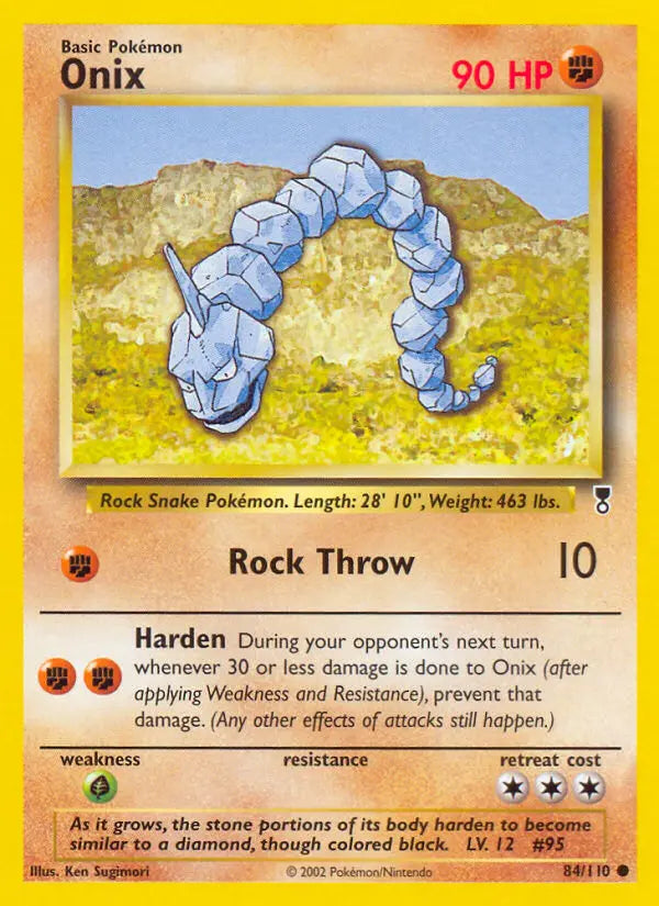Onix 84 Legendary Collection Pokesingles
