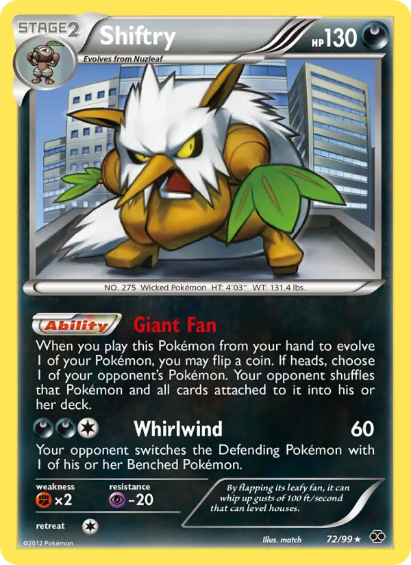 Shiftry 72 Next Destinies Pokesingles