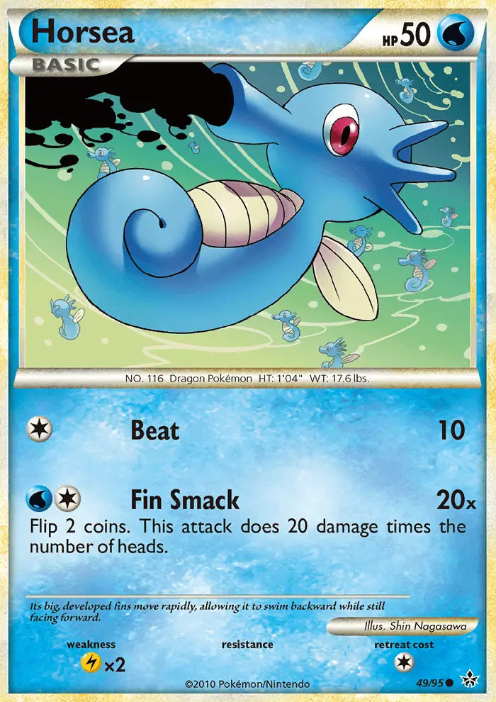Horsea 49 Unleashed Pokesingles