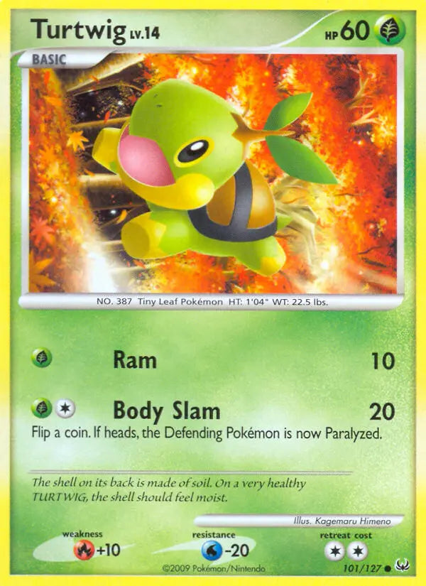 Turtwig 101 Platinum Pokesingles