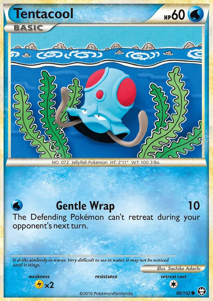 Tentacool 80 Triumphant Pokesingles