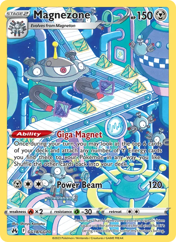 Magnezone GG18 Crown Zenith Pokesingles