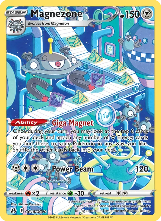 Magnezone GG18 Crown Zenith Pokesingles