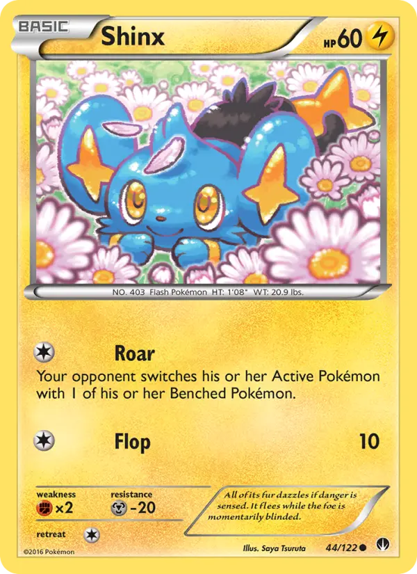 Shinx 44 BREAKpoint Pokesingles