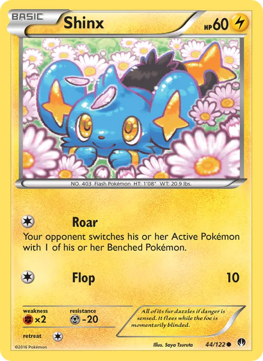 Shinx 44 BREAKpoint Pokesingles