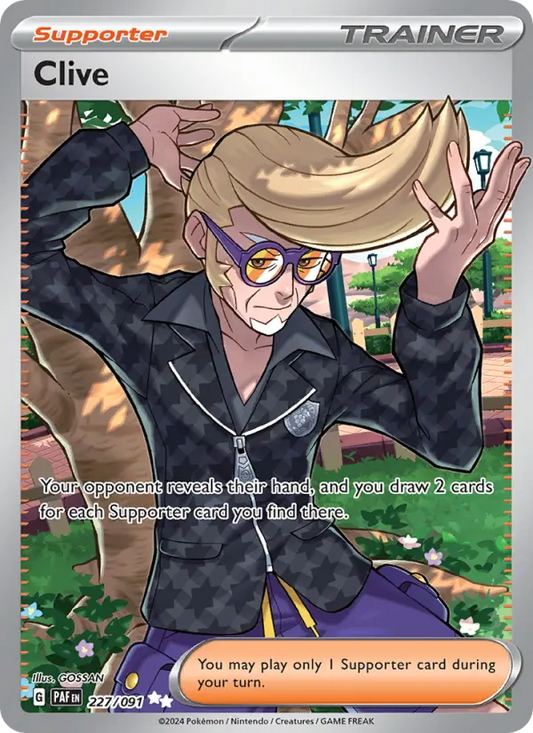 Clive 227 Paldean Fates Pokesingles