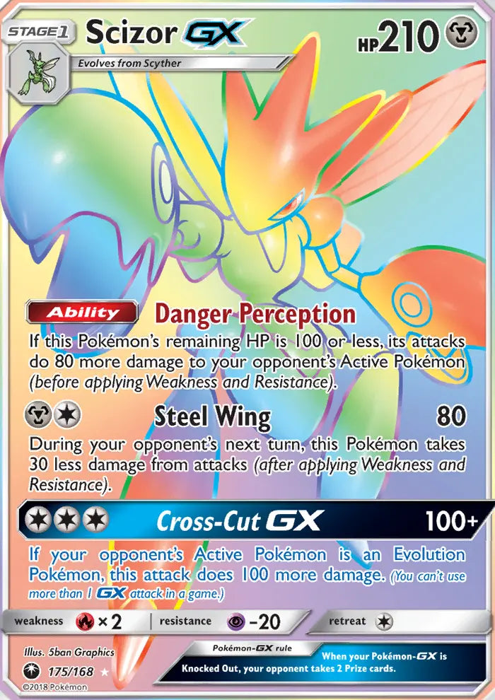 Scizor GX 175 Celestial Storm Pokesingles