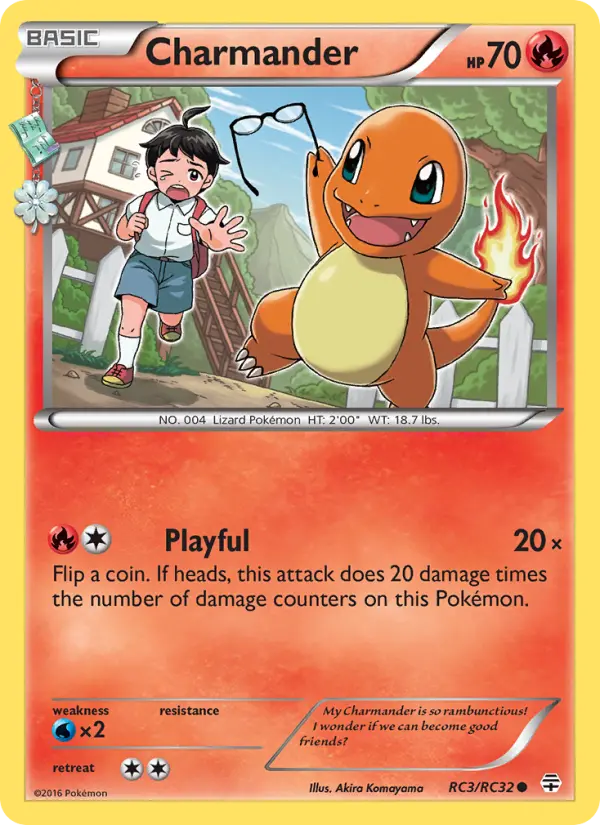 Charmander RC3 Generations Pokesingles