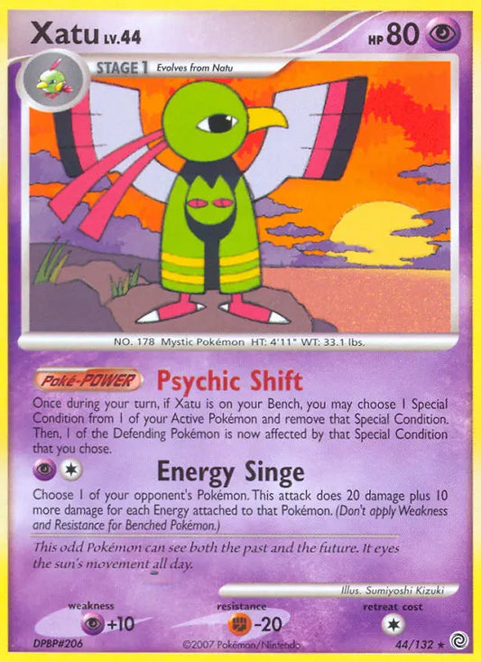 Xatu 44 Secret Wonders Pokesingles
